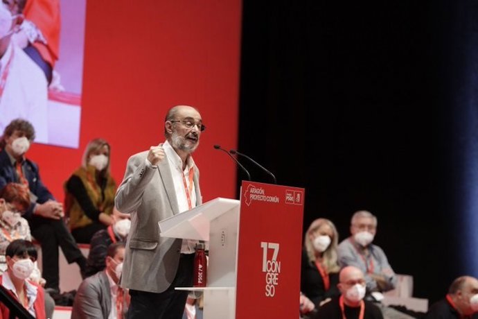 El presidente de Aragón: "Llegamos al Gobierno con el propósito de recuperar la igualdad destrozada por la derecha".