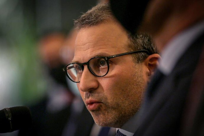 Archivo - Gebran Bassil, líder del Movimiento Patriótico Libre 