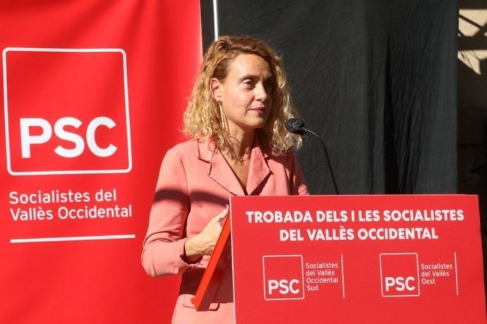 La presidenta del Congreso, Meritxell Batet (PSC)