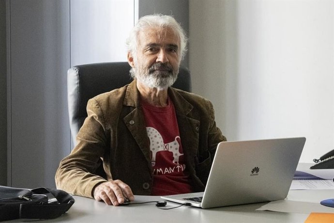 El diputado de Unidas Podemos en el Parlament Pablo Jiménez. Archivo.