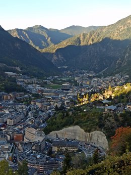 Archivo - Arxivo - El nucli d'Escaldis-Engordany i Andorra la Vella