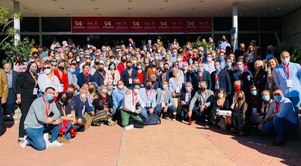 Delegación de Jaén en el XIV Congreso del PSOE de Andalucía