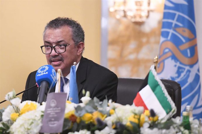 Archivo - El director general de la Organización Mundial de la Salud, Tedros Adhanom Ghebreyesus