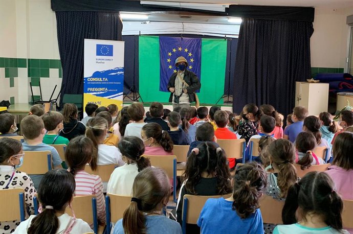 El Cuentacuentos 'Una Europa más verde' del Centro de Información Europea de Diputación.