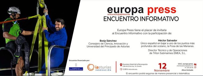 Encuentro informativo de Europa Press con Héctor Salvador y Borja Sánchez