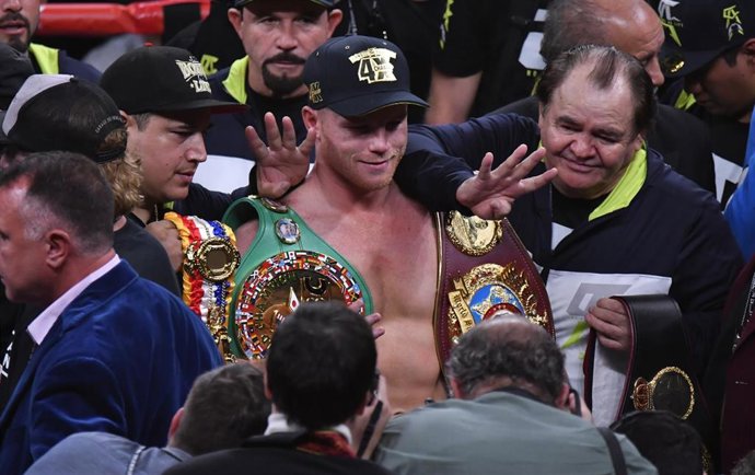 Archivo - Canelo Álvarez en Las Vegas, 2019