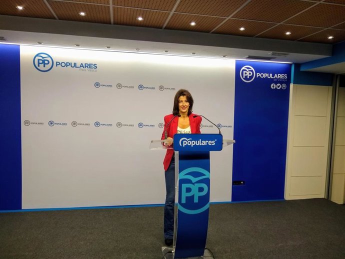 Archivo - Laura Garrido, del PP vasco