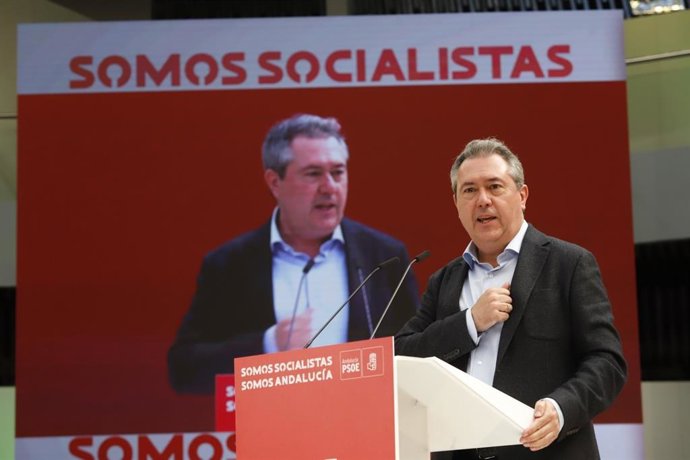 El secretario general del PSOE-A, Juan Espadas.