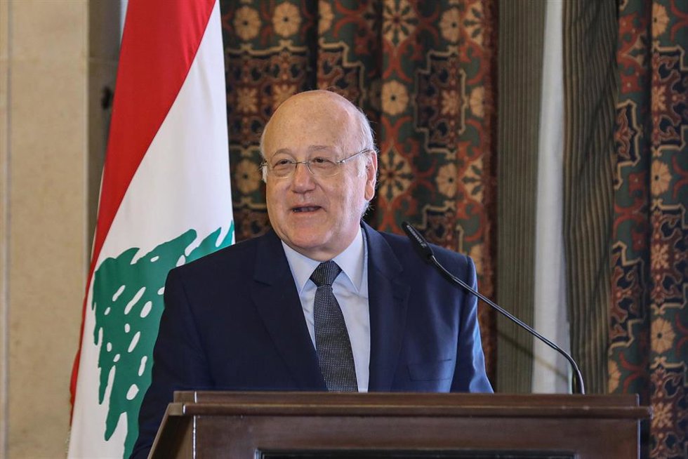 El primer ministro de Líbano, Nayib Mikati