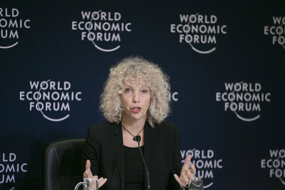 Archivo - La directora ejecutiva de Greenpeace International, Jennifer Morgan
