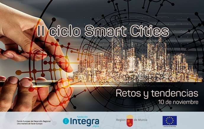 Imagen de la primera sesión del ciclo 'SmartRegion, transformando ciudades, mejorando nuestras vidas'.