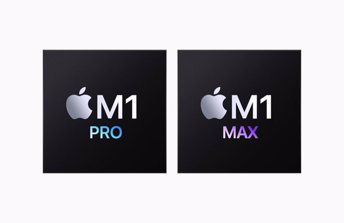 Procesadores M1 Pro y M1 Max de Apple.