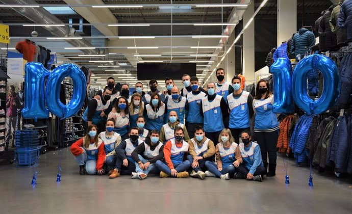 Decathlon Toledo celebra su décimo aniversario.