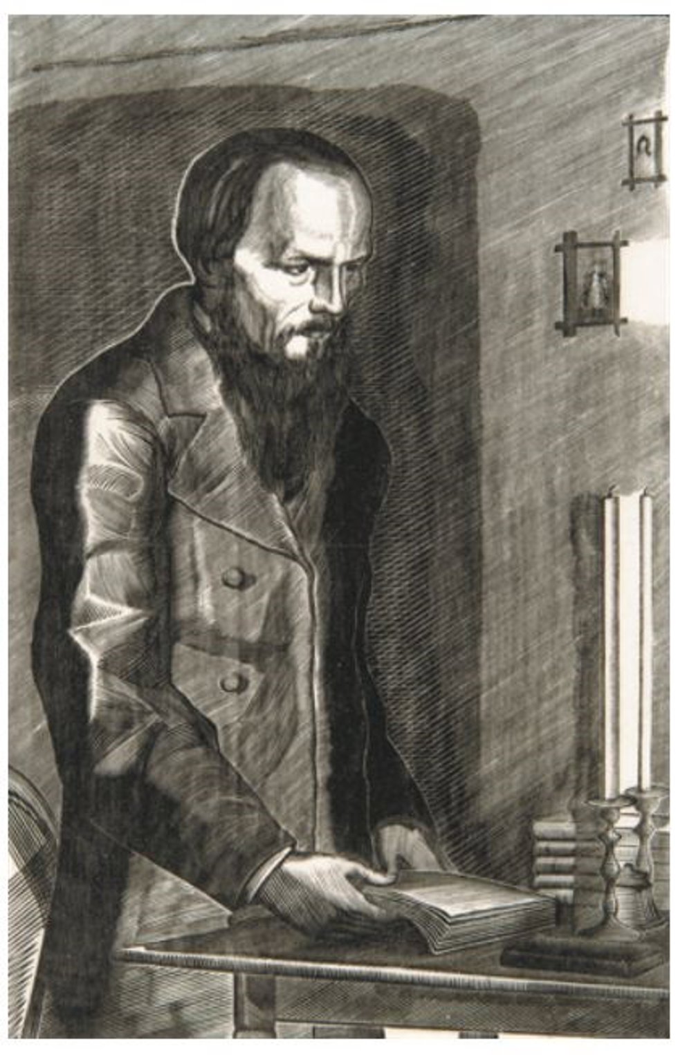 Favorsky V.V. F. M. Dostoievsy 1929