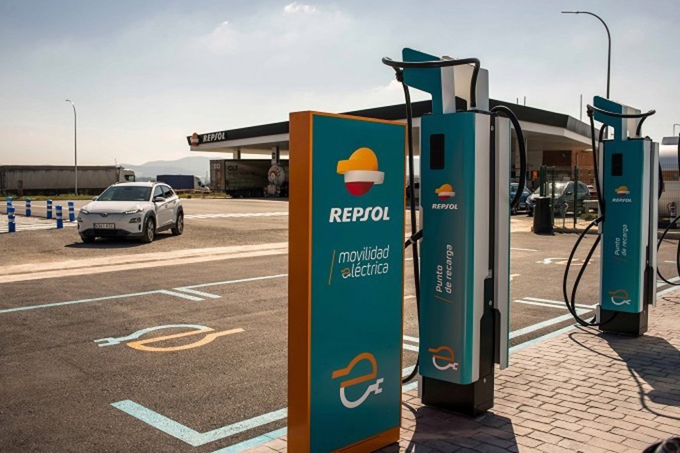 Punto de recarga Repsol