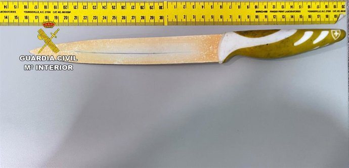 Imagen del arma intervenida