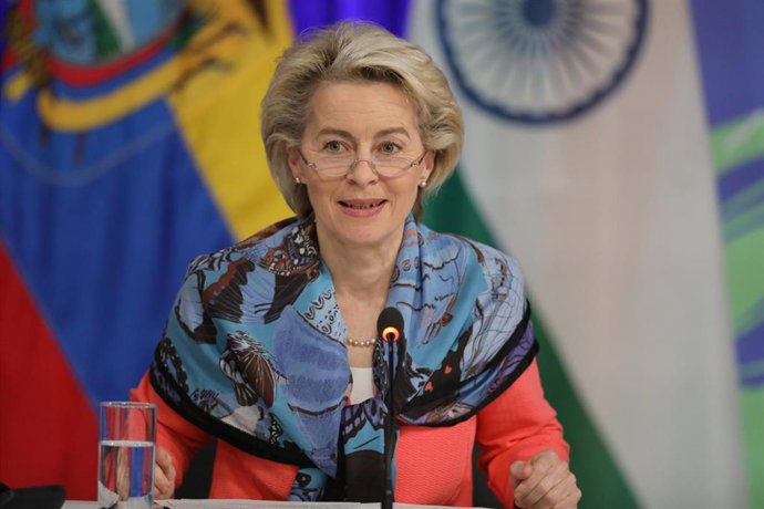 Usrula Von der Leyen, presidenta de la Comisión Europea