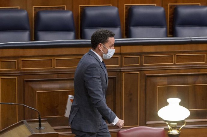 El portavoz adjunto en el Congreso, Edmundo Bal, en una sesión plenaria en el Congreso