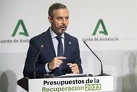 Bravo anuncia "reuniones hasta la extenuación" sobre el Presupuesto: "No aprobarlo sería muy malo para Andalucía"