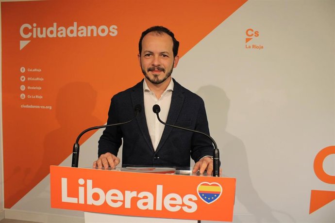 El coordinador autonómico de Ciudadanos, Pablo Baena