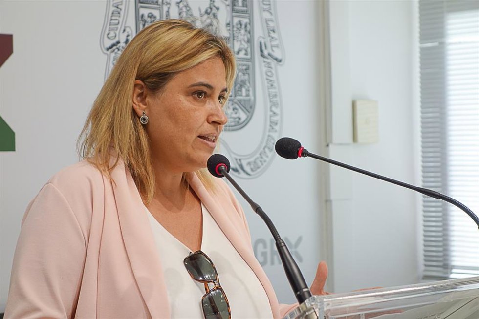 Archivo - La edil de Derechos Sociales de Granada, Nuria Gutiérrez, en imagen de archivo