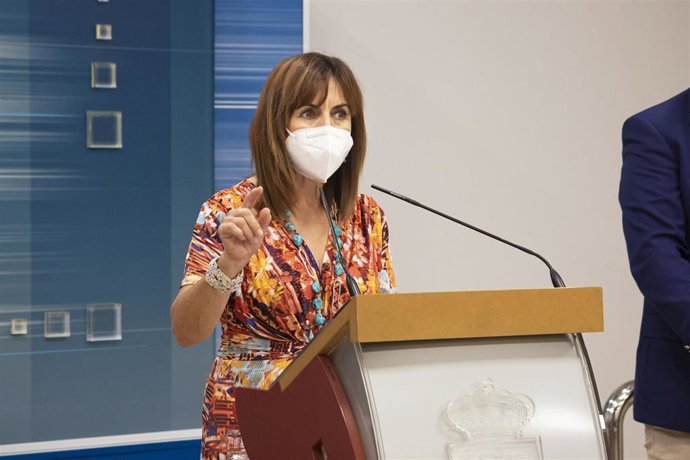 Archivo - La consejera de Empleo y Políticas Sociales, Ana Belén Álvarez, en imagen de archivo