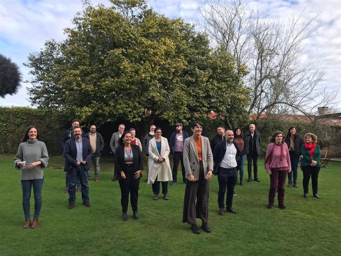 Primera reunión de la Executiva Nacional del BNG, liderada por Ana Pontón, tras la XVII Asamblea Nacional celebrada en noviembre de 2021