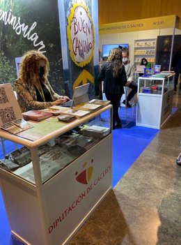 La Diputación de Cáceres promociona sus caminos jacobeos en la Fairway de Santiago de Compostela que se celebra del 7 al 9 de noviembre