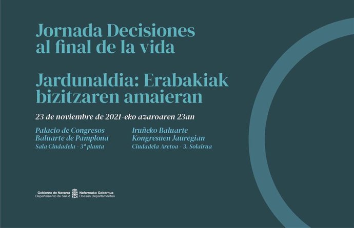 Cartel de las jornadas.