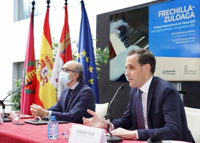 Javier Ortega (I) y Conrado Iscar (D).