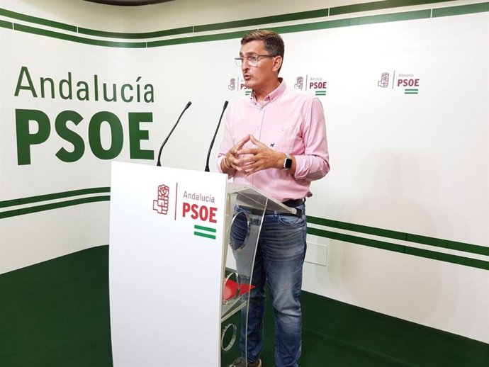 Archivo - El secretario general del PSOE de Almería, José Luis Sánchez Teruel (PSOE). 