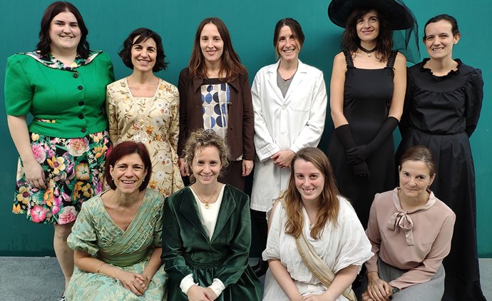 Archivo - Una imagen de la obra de teatro Yo quiero ser científica, que se representará en el Planetario de Pamplona en Semanas de la Ciencia.