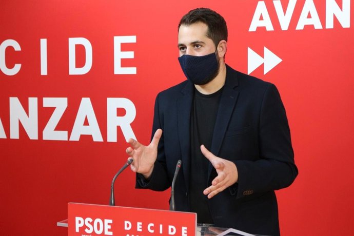 El secretario de organización del Partido Socialista de la Región de Murcia, Jordi Arce