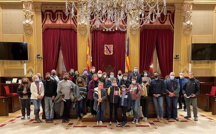 Visita al Parlament balear en el marco del Open House Palma.