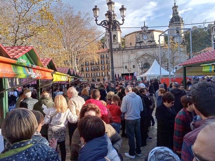 Archivo - Feria de Santo Tomás en Bilbao