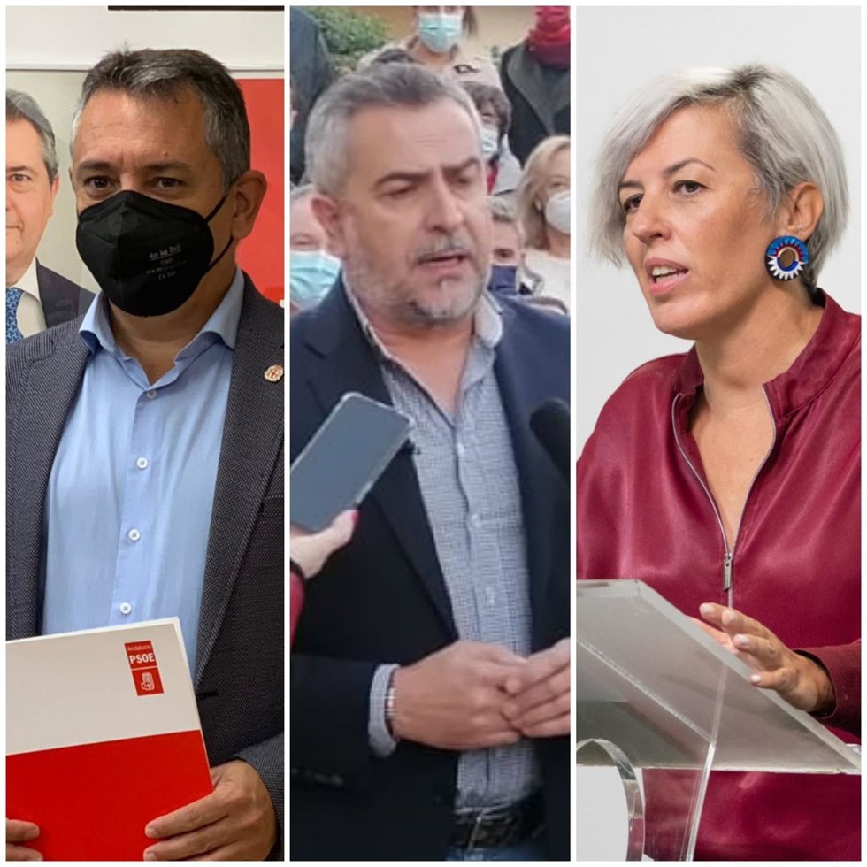 Indalecio Gutiérrez, Juan Antonio Lorenzo y Sonia Ferrer presentan candidaturas para liderar el PSOE de Almería.