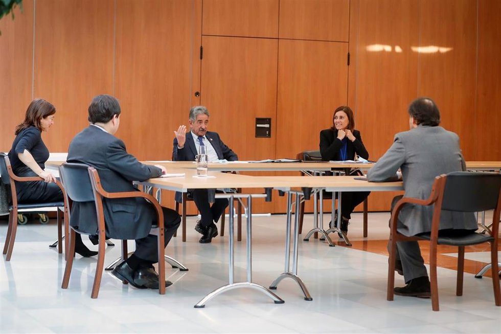 Revilla en la ronda de reuniones en Bruselas