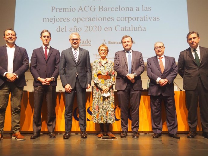 Entrega del premio ACG Barcelona 2020