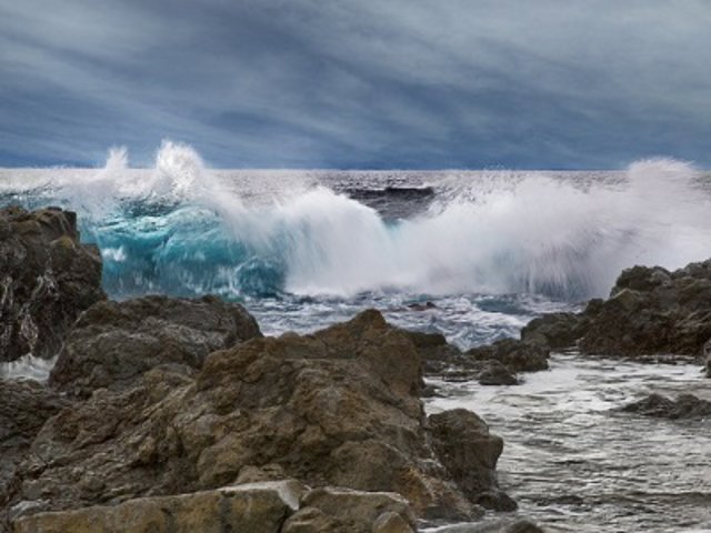 Archivo - Arxiu - Imatge de recurs d'un temporal a la Costa Brava