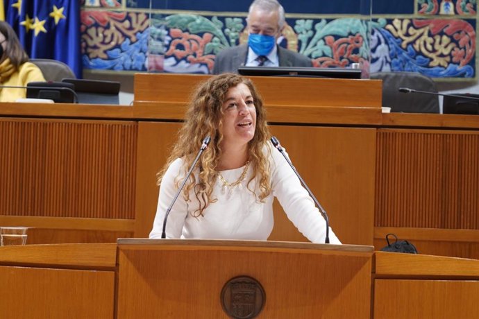 La diputada portavoz de Universidad de Ciudadanos en las Cortes de Aragón, Beatriz Acín.