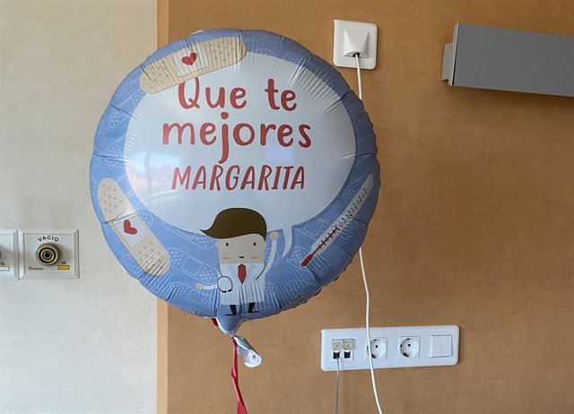 Margarita fue operada en agosto tras la detección de una neoplasia maligna de colon