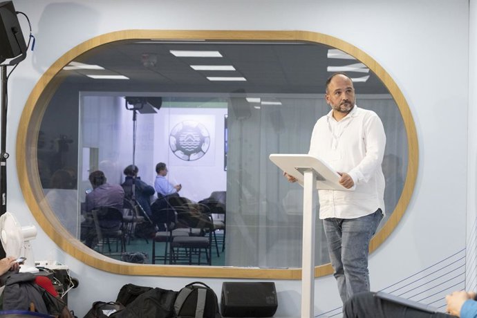 José Antonio Valbuena participando en la Canary Islands Firefighting