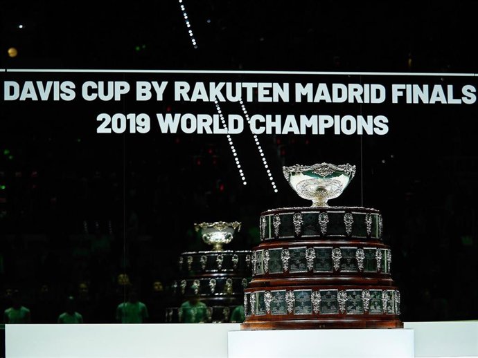 Archivo - La Ensaladera de la Copa Davis durante las Finales de la Copa Davis de 2019