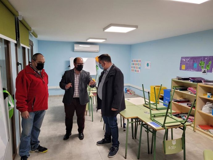 Las instalaciones del colegio hna mejorado gracias a la subvención de la Diputación de Teruel y el Gobierno de Aragón