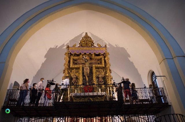 Retablo del Cristo de la Reja de Segura de León (Badajoz)