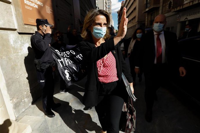 La vicepresidenta y ministra para la Transición Ecológica y el Reto Demográfico, Teresa Ribera, 
