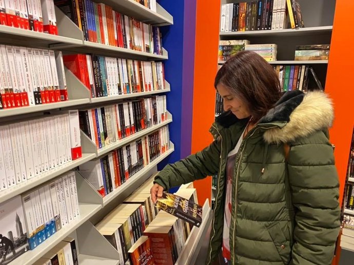 Librería en Valladolid.
