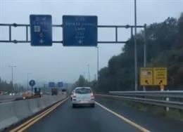 Obras del tercer carril