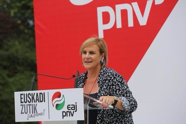 La presidenta del EBB del PNV, Itxaso Atutxa