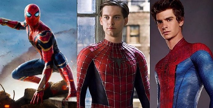 Spider-Man No Way Home: Filtrada la imagen de Tobey Maguire, Andrew Garfield y Charlie Cox junto a Tom Holland